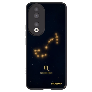 Picasee Μαύρη θήκη σιλικόνης για Honor 90 5G - SCORPIO