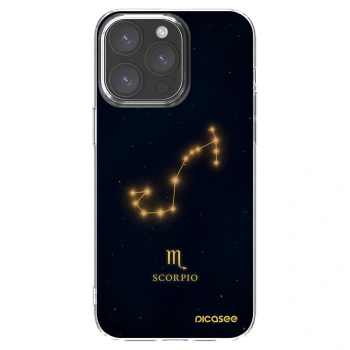 Picasee διαφανής θήκη σιλικόνης Apple iPhone 15 Pro Max - SCORPIO