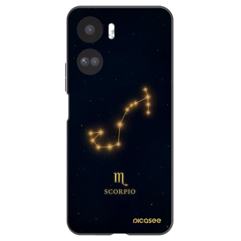 Picasee Μαύρη θήκη σιλικόνης για Honor 90 Lite 5G - SCORPIO