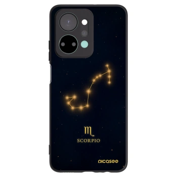 Picasee Μαύρη θήκη σιλικόνης για Honor X7a - SCORPIO