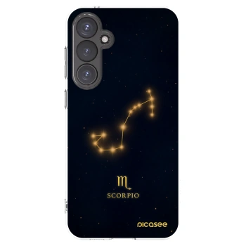 Picasee διαφανής θήκη σιλικόνης Samsung Galaxy S23 FE S711B - SCORPIO
