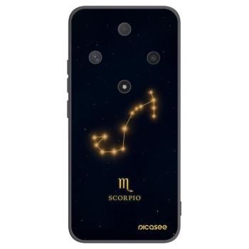 Picasee Μαύρη θήκη σιλικόνης για Honor Magic6 Lite 5G - SCORPIO