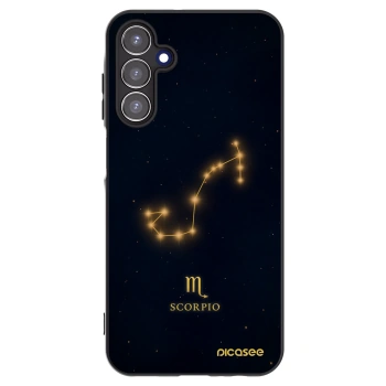 Picasee Μαύρη θήκη σιλικόνης για Samsung Galaxy A15 A156B 5G - SCORPIO