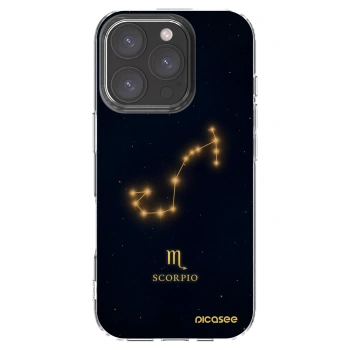 Picasee διαφανής θήκη σιλικόνης Apple iPhone 16 Pro - SCORPIO