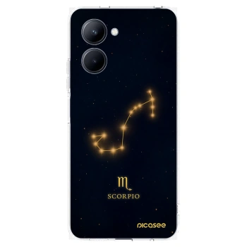 Picasee διαφανής θήκη σιλικόνης Realme C33 (2023) - SCORPIO