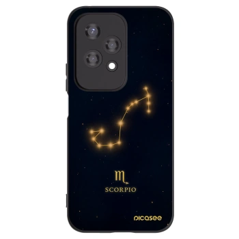 Picasee Μαύρη θήκη σιλικόνης για Honor 200 Lite - SCORPIO