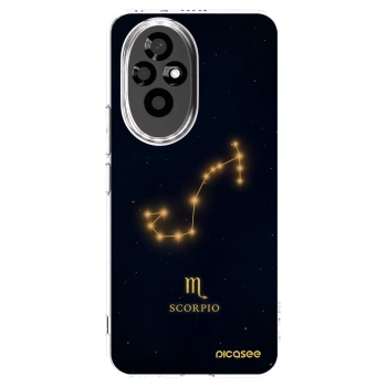 Picasee διαφανής θήκη σιλικόνης Honor 200 Pro 5G - SCORPIO