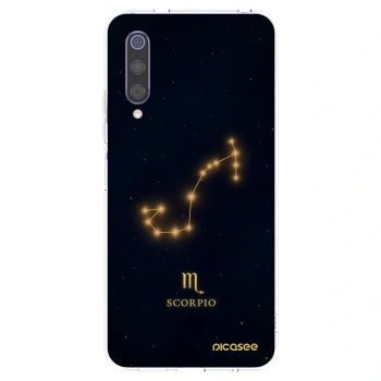 Picasee διαφανής θήκη σιλικόνης Xiaomi Mi 9 - SCORPIO