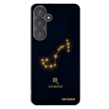 Picasee διαφανής θήκη σιλικόνης Samsung Galaxy S24 FE S721B - SCORPIO