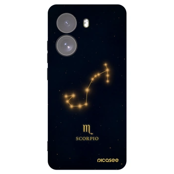 Picasee Μαύρη θήκη σιλικόνης για Xiaomi Poco X7 - SCORPIO