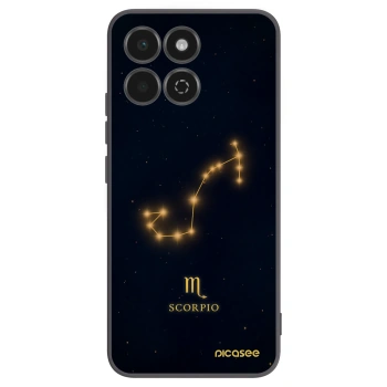 Picasee Μαύρη θήκη σιλικόνης για Honor 200 Smart 5G - SCORPIO