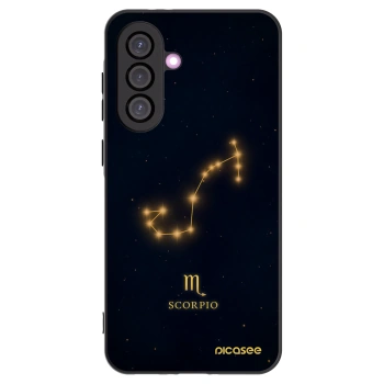 Picasee Μαύρη θήκη σιλικόνης για Samsung Galaxy A36 5G - SCORPIO