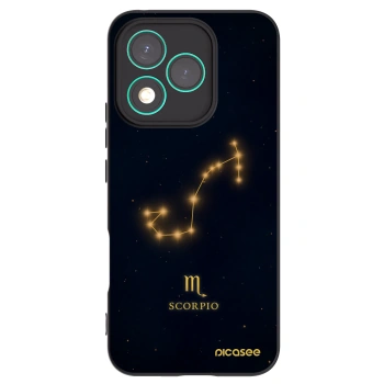 Picasee Μαύρη θήκη σιλικόνης για Honor 400 Lite 5G - SCORPIO