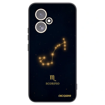 Picasee Μαύρη θήκη σιλικόνης για Honor 400 5G - SCORPIO