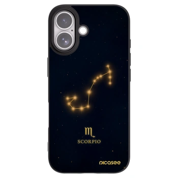Picasee Μαύρη θήκη σιλικόνης για Apple iPhone 17 - SCORPIO
