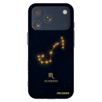 Picasee διαφανής θήκη σιλικόνης Apple iPhone 17 Pro - SCORPIO
