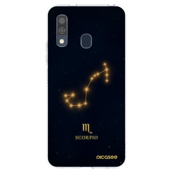 Picasee διαφανής θήκη σιλικόνης Samsung Galaxy A40 A405F - SCORPIO