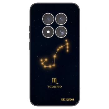Picasee Μαύρη θήκη σιλικόνης για Xiaomi Redmi Note 15 Pro 4G - SCORPIO