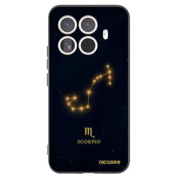Picasee Μαύρη θήκη σιλικόνης για Xiaomi 15T Pro - SCORPIO
