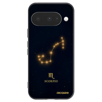 Picasee Μαύρη θήκη σιλικόνης για Google Pixel 10 - SCORPIO