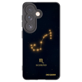 Picasee Μαύρη θήκη σιλικόνης για Samsung Galaxy S26 - SCORPIO