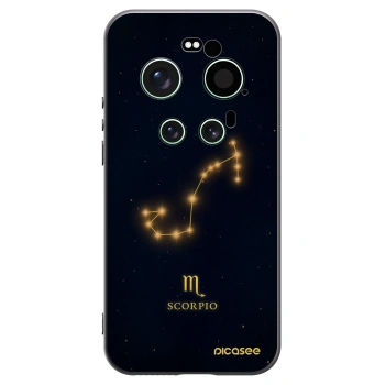 Picasee Μαύρη θήκη σιλικόνης για Xiaomi 17 Ultra - SCORPIO