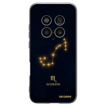 Picasee Μαύρη θήκη σιλικόνης για Honor Magic8 Pro 5G - SCORPIO