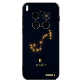 Picasee Μαύρη θήκη σιλικόνης για Vivo X300 Pro - SCORPIO