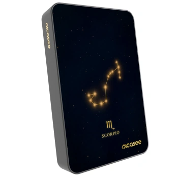 Picasee Powerbank με MagSafe 10 000 mAh Γκρί - SCORPIO