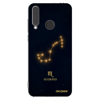 Picasee διαφανής θήκη σιλικόνης Honor 20 Lite - SCORPIO