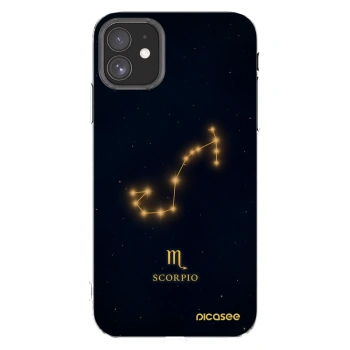 Picasee διαφανής θήκη σιλικόνης Apple iPhone 11 - SCORPIO