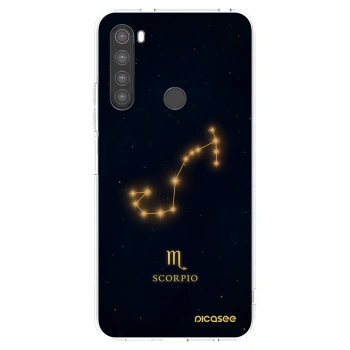 Picasee διαφανής θήκη σιλικόνης Xiaomi Redmi Note 8 - SCORPIO