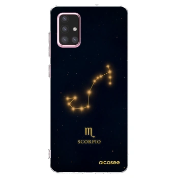 Picasee διαφανής θήκη σιλικόνης Samsung Galaxy A71 A715F - SCORPIO