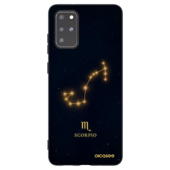Picasee Μαύρη θήκη σιλικόνης για Samsung Galaxy S20+ G985F - SCORPIO