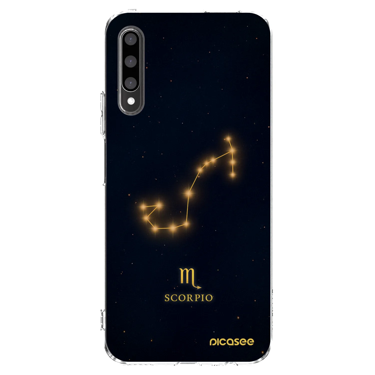Picasee διαφανής θήκη σιλικόνης Honor 9X Pro - SCORPIO