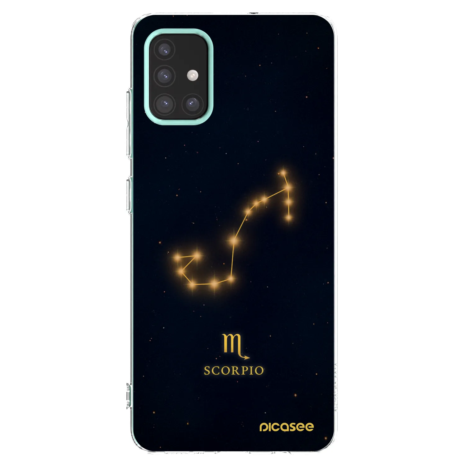 Picasee διαφανής θήκη σιλικόνης Samsung Galaxy M31s - SCORPIO