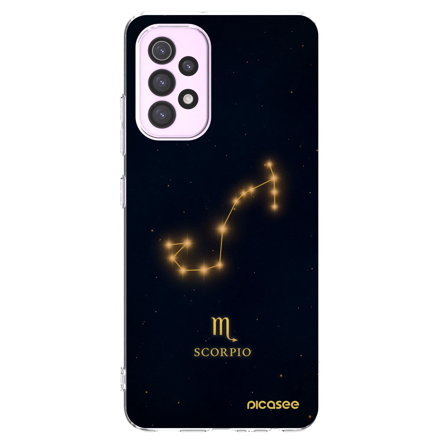 Picasee διαφανής θήκη σιλικόνης Samsung Galaxy A32 5G A326B - SCORPIO
