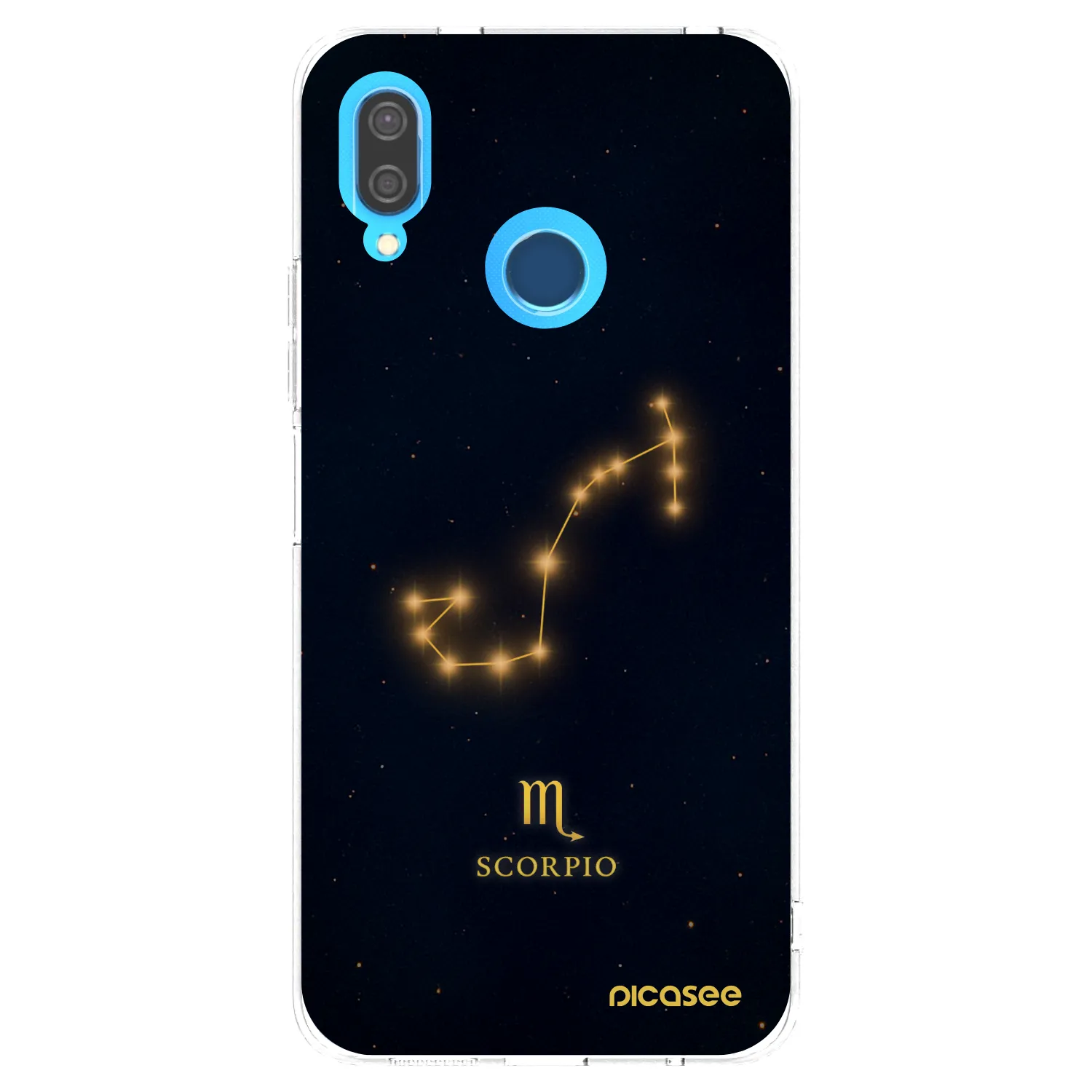 Picasee διαφανής θήκη σιλικόνης Huawei P20 Lite - SCORPIO