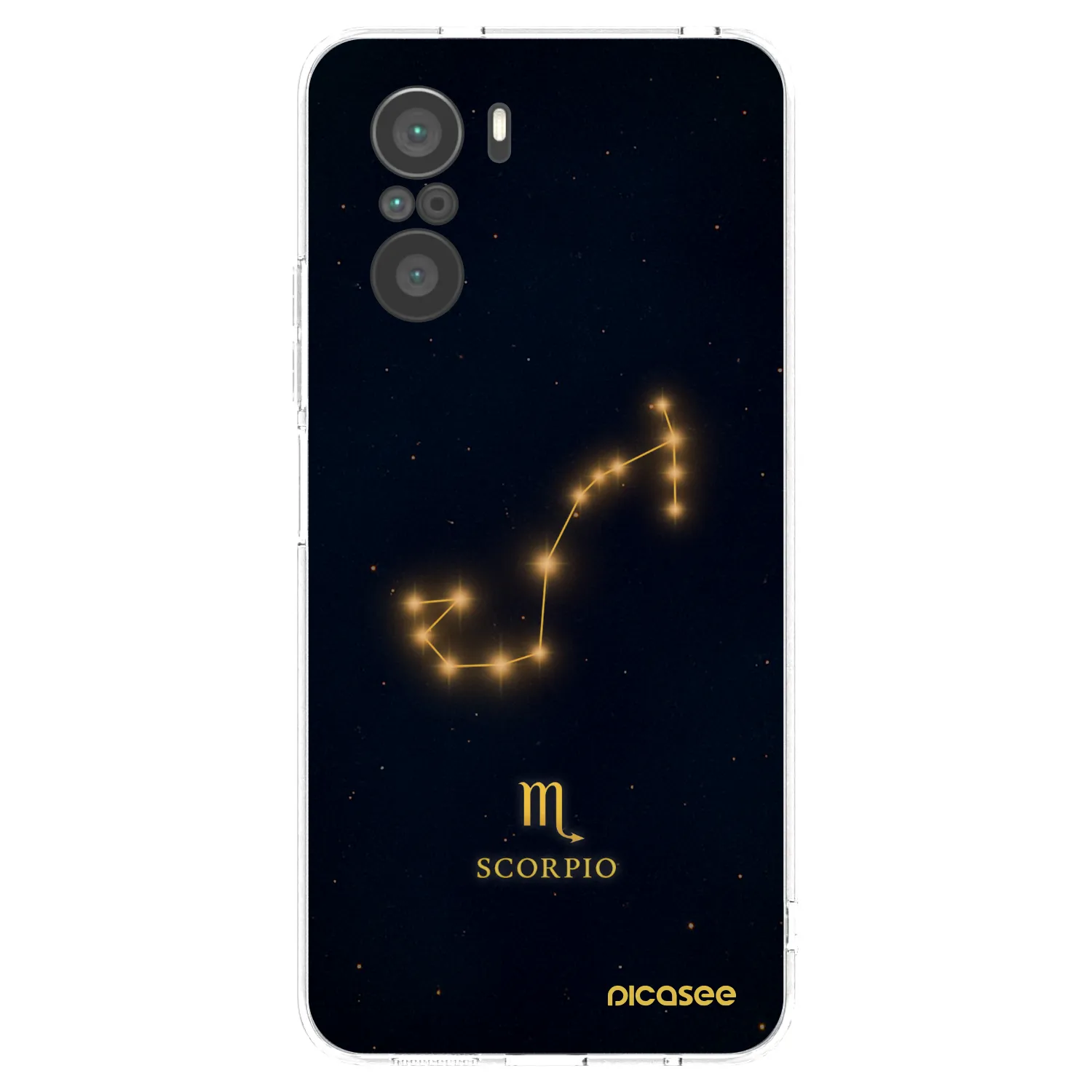 Picasee διαφανής θήκη σιλικόνης Xiaomi Poco F3 - SCORPIO