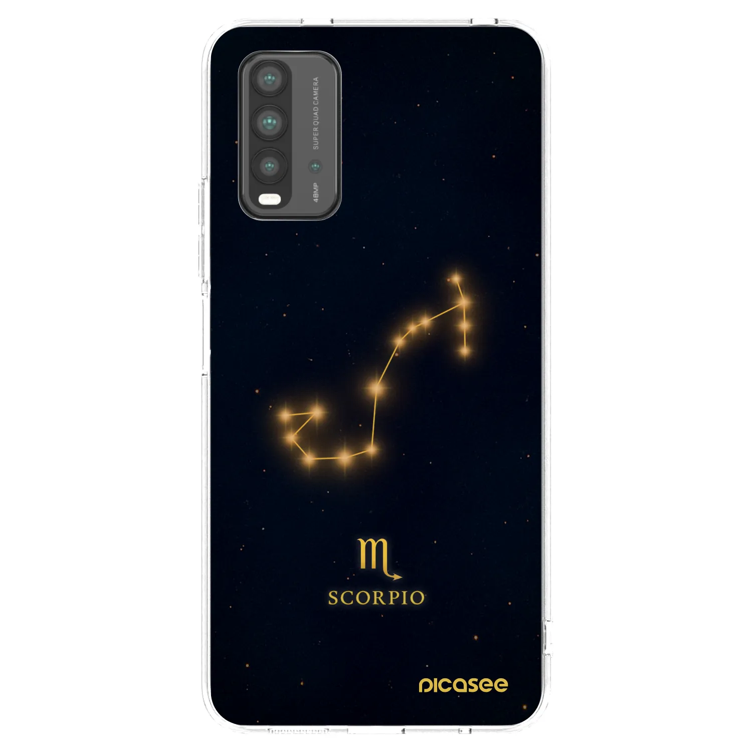 Picasee διαφανής θήκη σιλικόνης Xiaomi Redmi 9T - SCORPIO