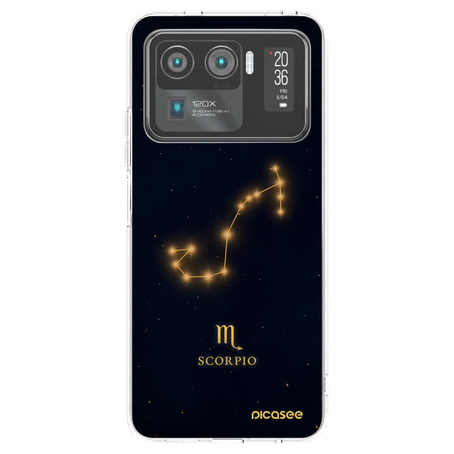 Picasee διαφανής θήκη σιλικόνης Xiaomi Mi 11 Ultra - SCORPIO