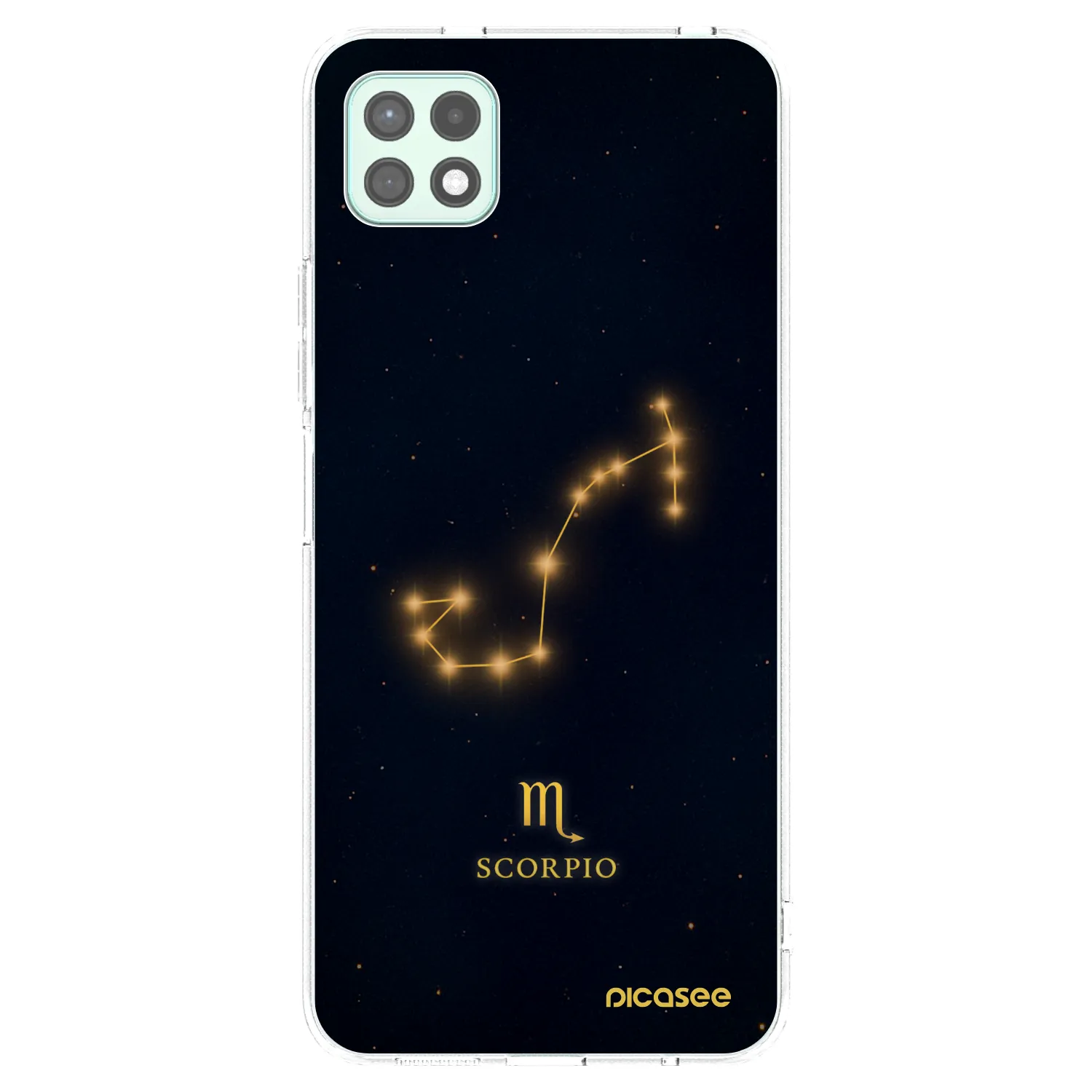 Picasee διαφανής θήκη σιλικόνης Samsung Galaxy A22 A226B 5G - SCORPIO
