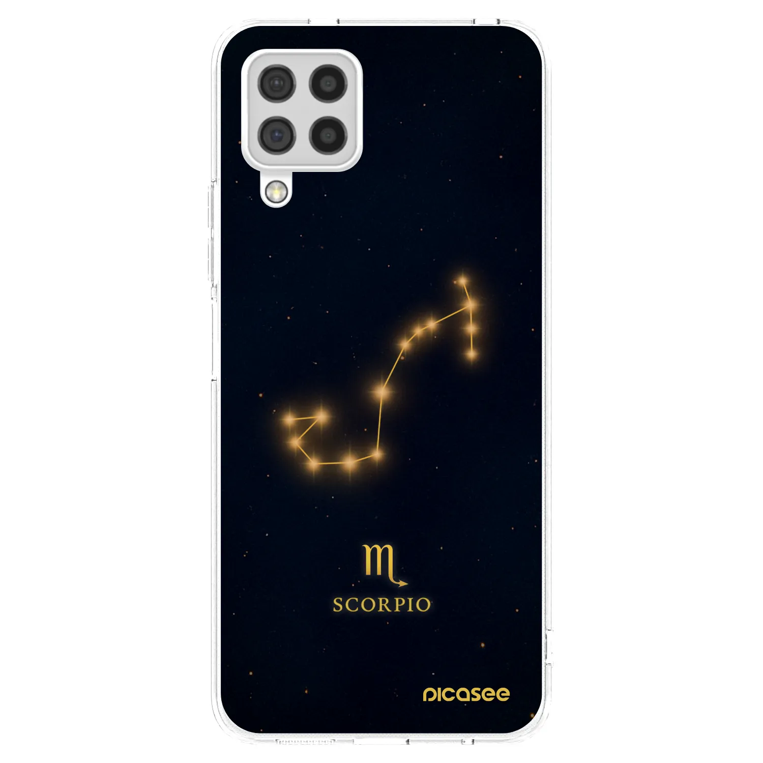 Picasee διαφανής θήκη σιλικόνης Samsung Galaxy A22 A225F 4G - SCORPIO