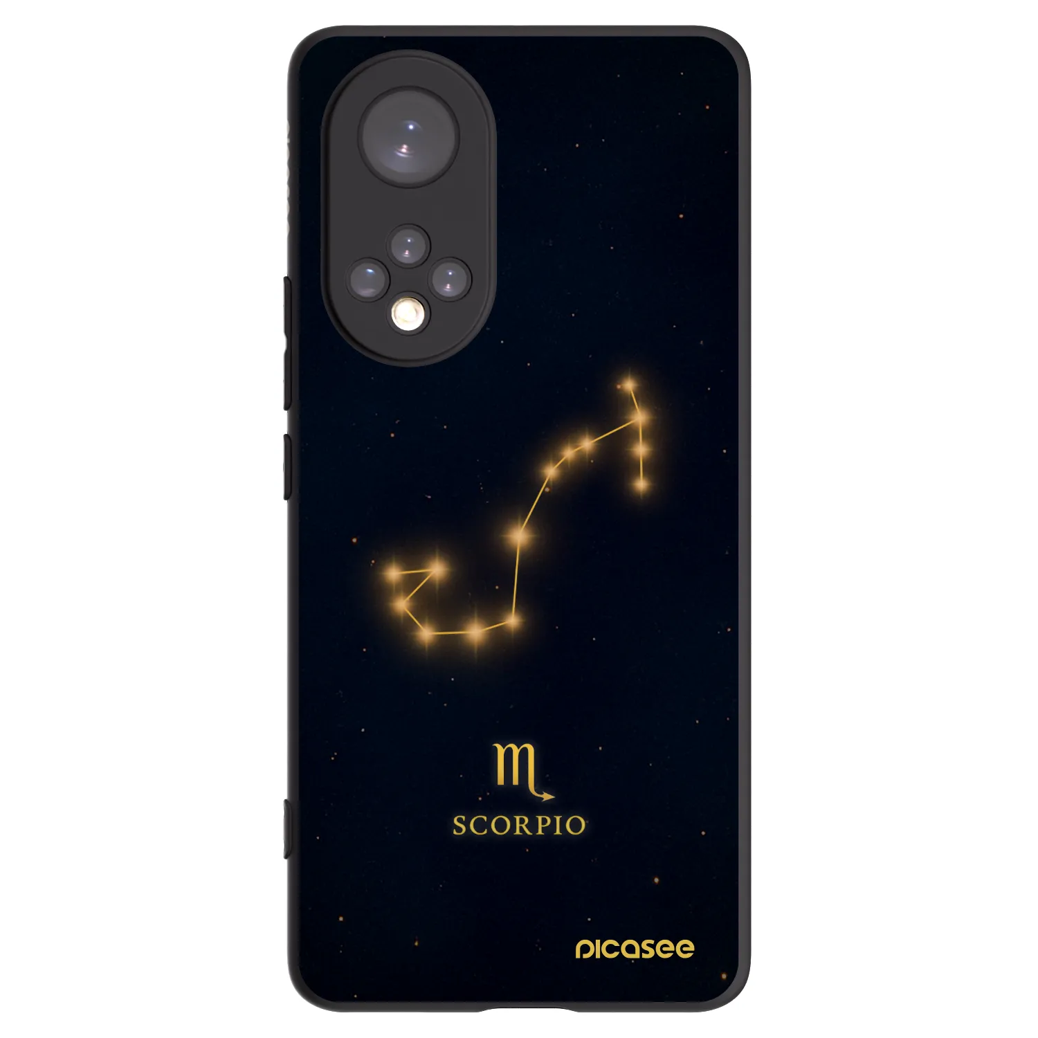 Picasee Μαύρη θήκη σιλικόνης για Huawei Nova 9 - SCORPIO