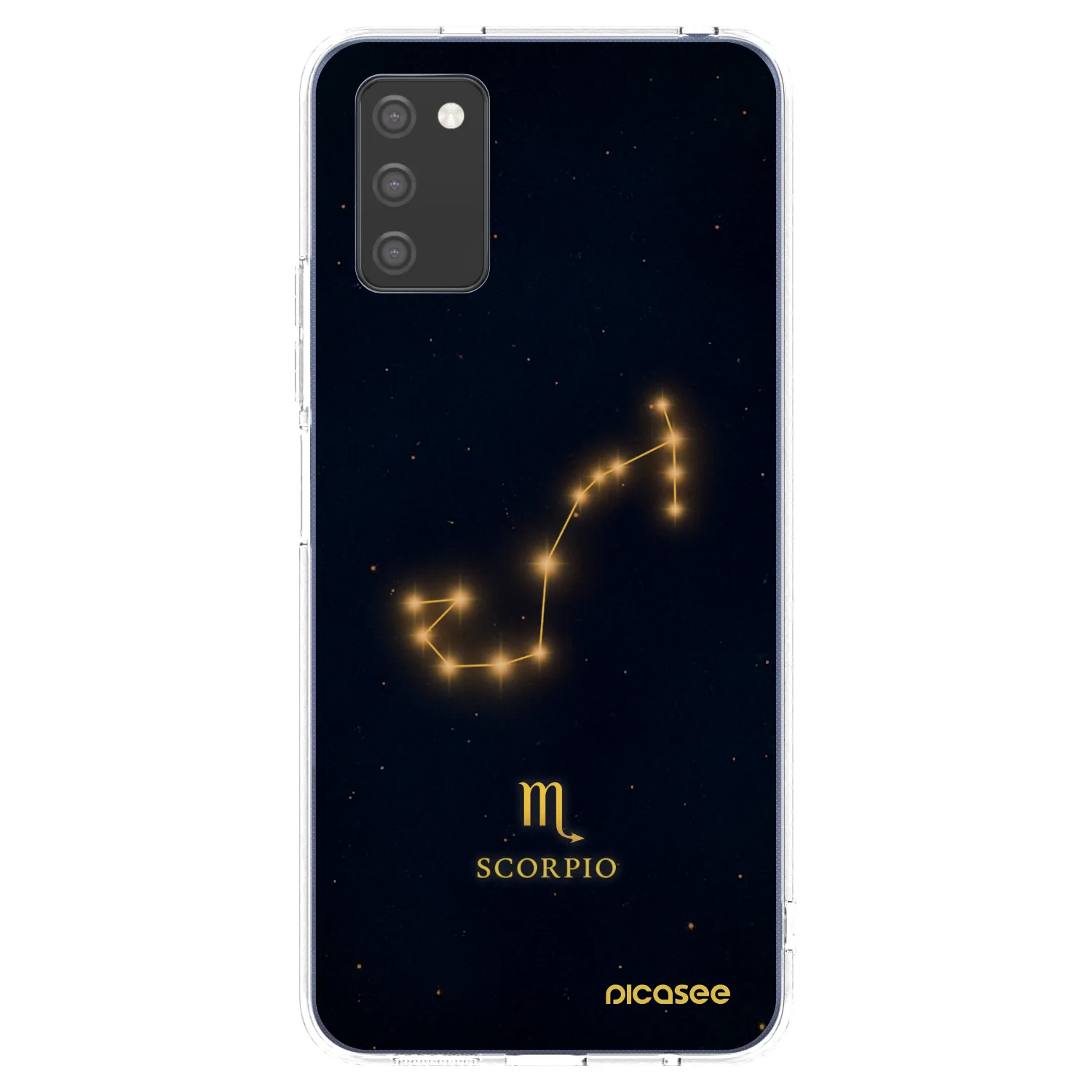 Picasee διαφανής θήκη σιλικόνης Samsung Galaxy A03s A037G - SCORPIO