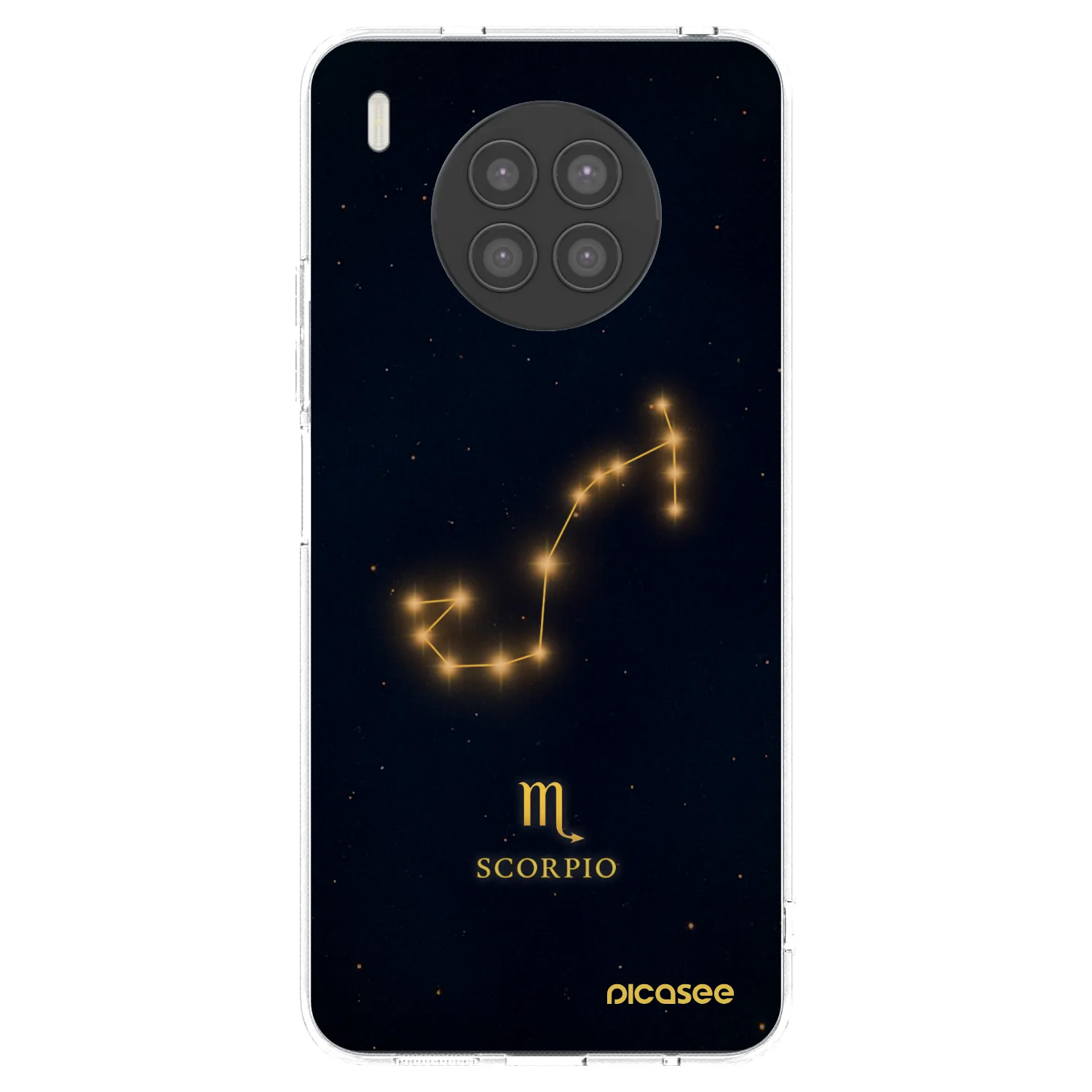 Picasee διαφανής θήκη σιλικόνης Huawei Nova 8i - SCORPIO