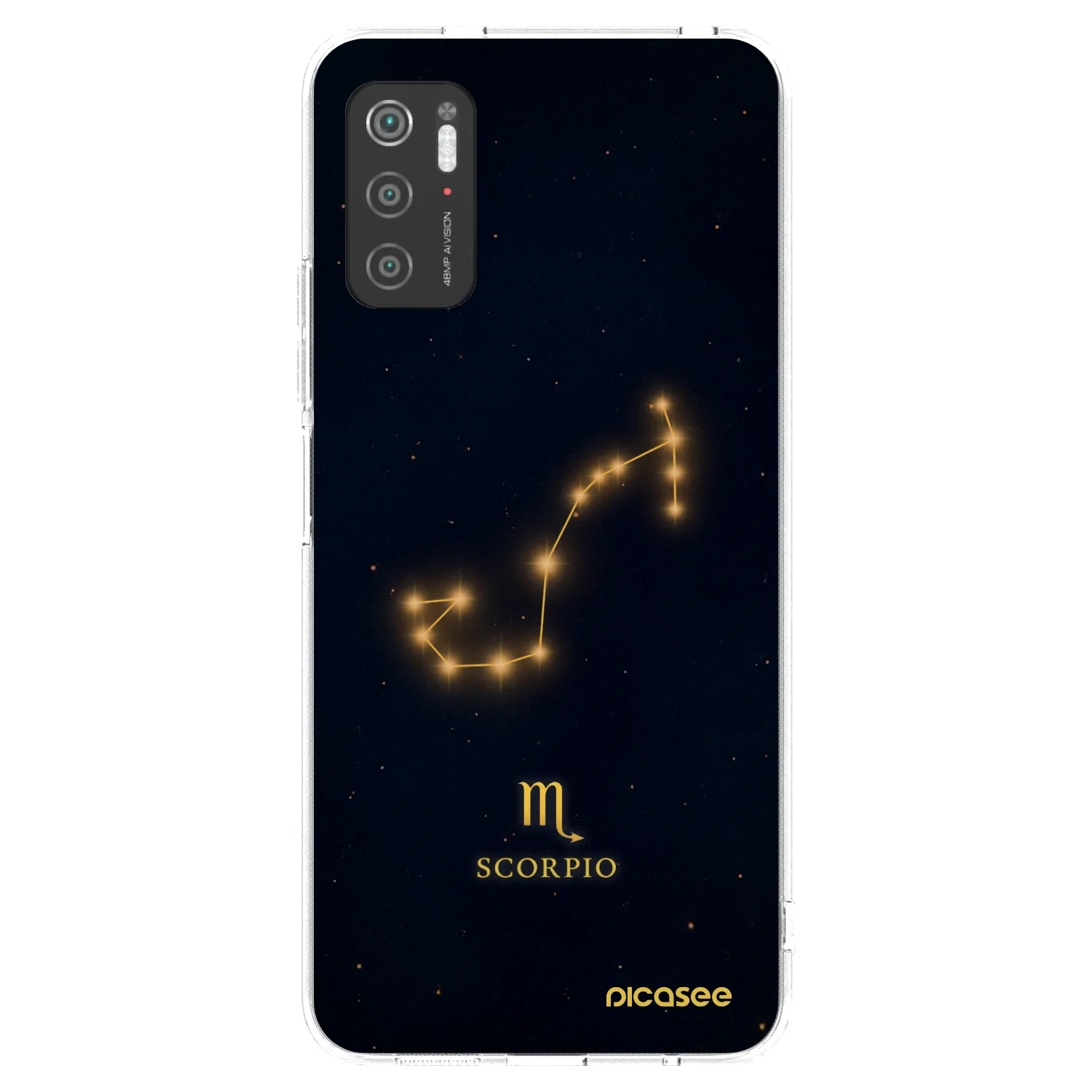 Picasee διαφανής θήκη σιλικόνης Xiaomi Poco M3 Pro 5G - SCORPIO