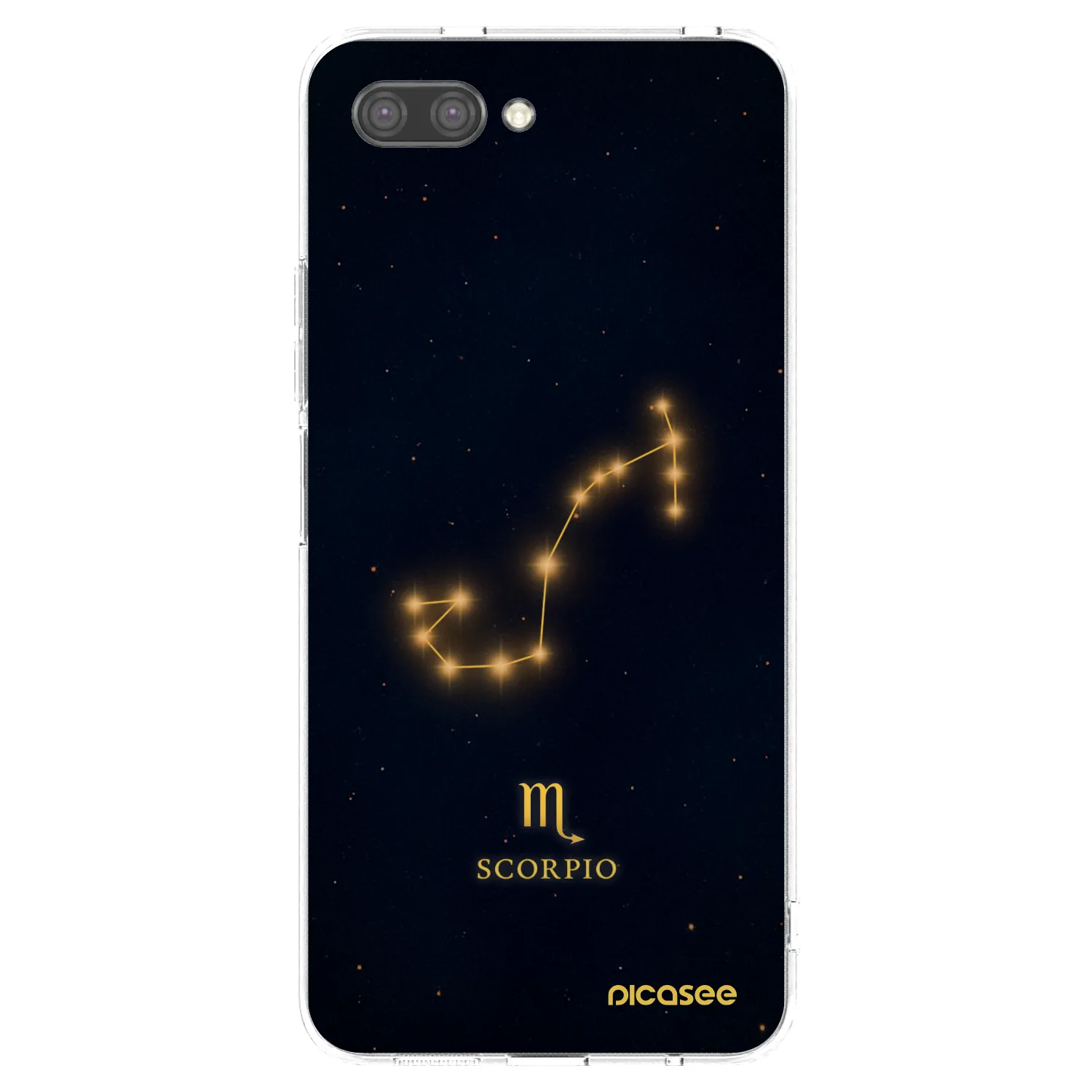 Picasee διαφανής θήκη σιλικόνης Honor 10 - SCORPIO