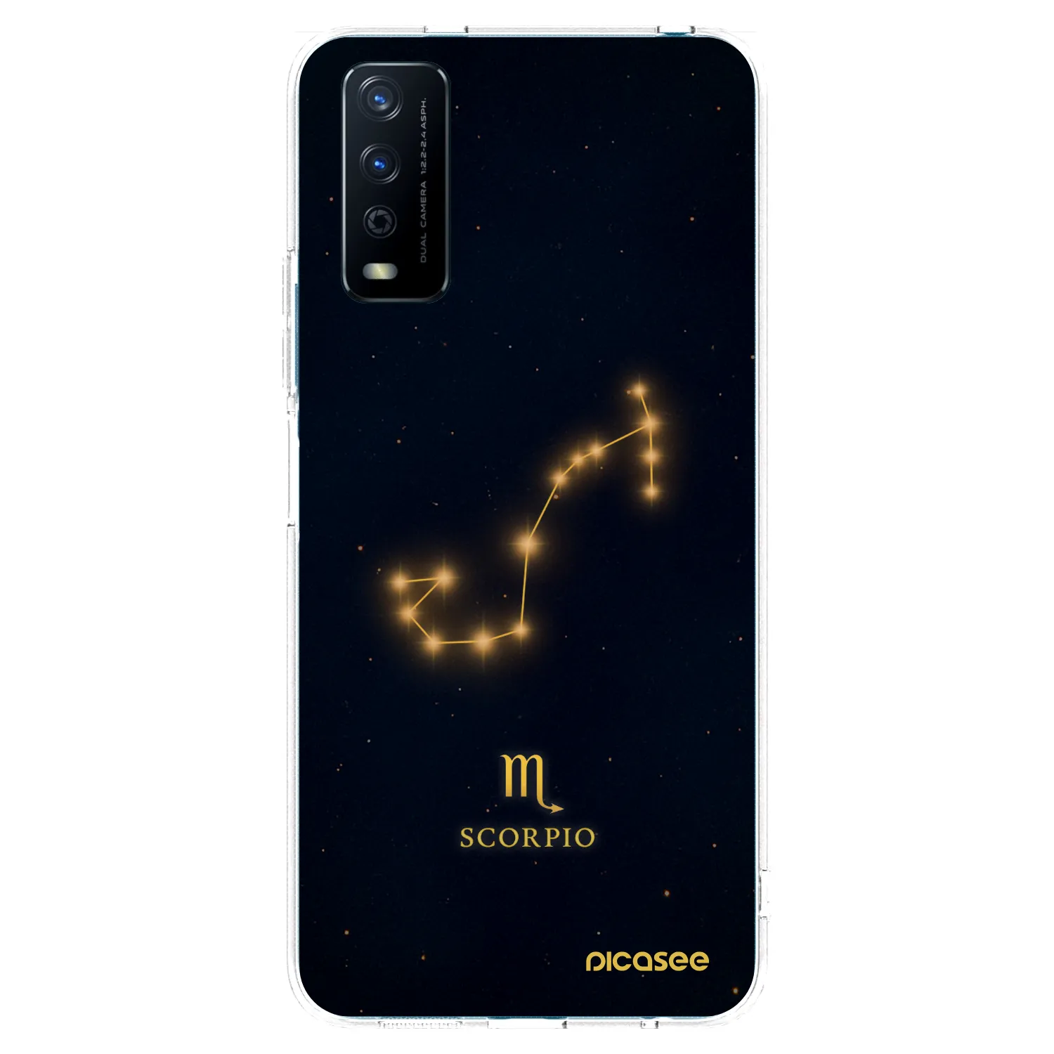 Picasee διαφανής θήκη σιλικόνης Vivo Y11s - SCORPIO