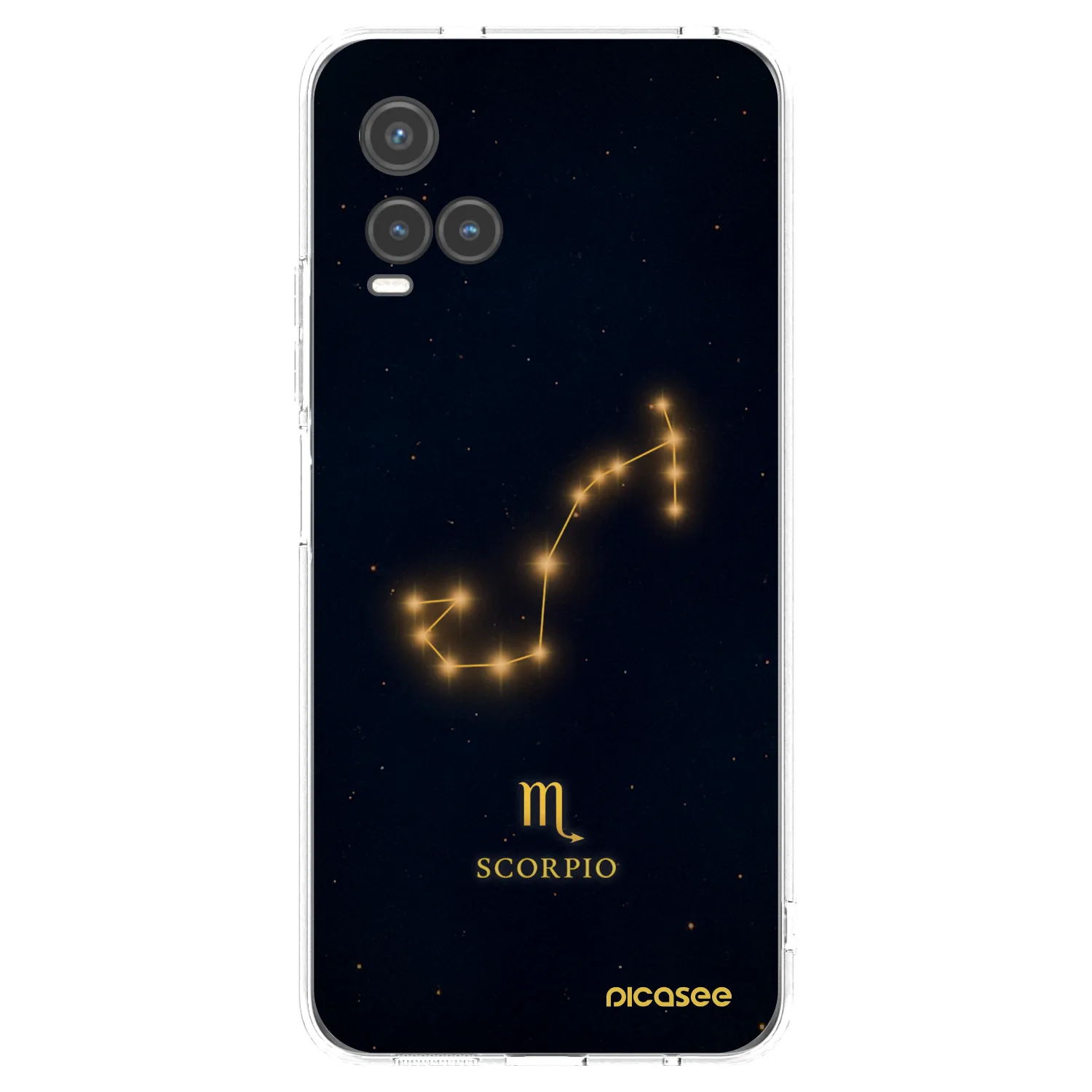 Picasee διαφανής θήκη σιλικόνης Vivo Y33s - SCORPIO
